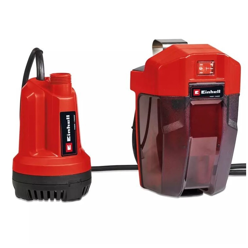 Pompa Sommersa a Batteria Einhell GE-SP 18 Li 18V Portata 5.000 l/h