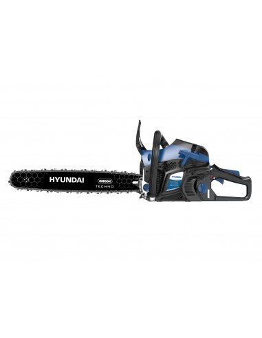 Motosega a scoppio 53 cc Hyundai 35085 con lama Oregon 50 cm e custodia