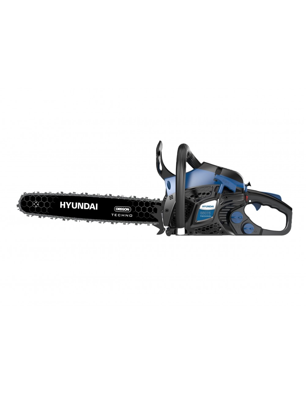 Motosega a Scoppio Hyundai 35075 41 cc 2 HP Barra Oregon 40 cm con Custodia