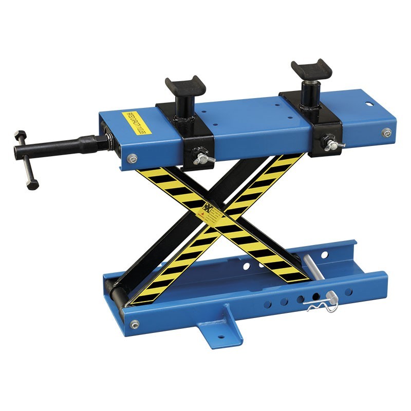 Sollevatore a Pantografo per Moto Fervi 0452 Portata 400 kg