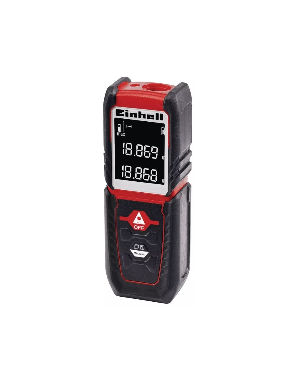 Misuratore di distanza Laser Einhell TC-LD 25 fino a 25 metri formato tascabile a batteria AAA distanze, superfici o volumi