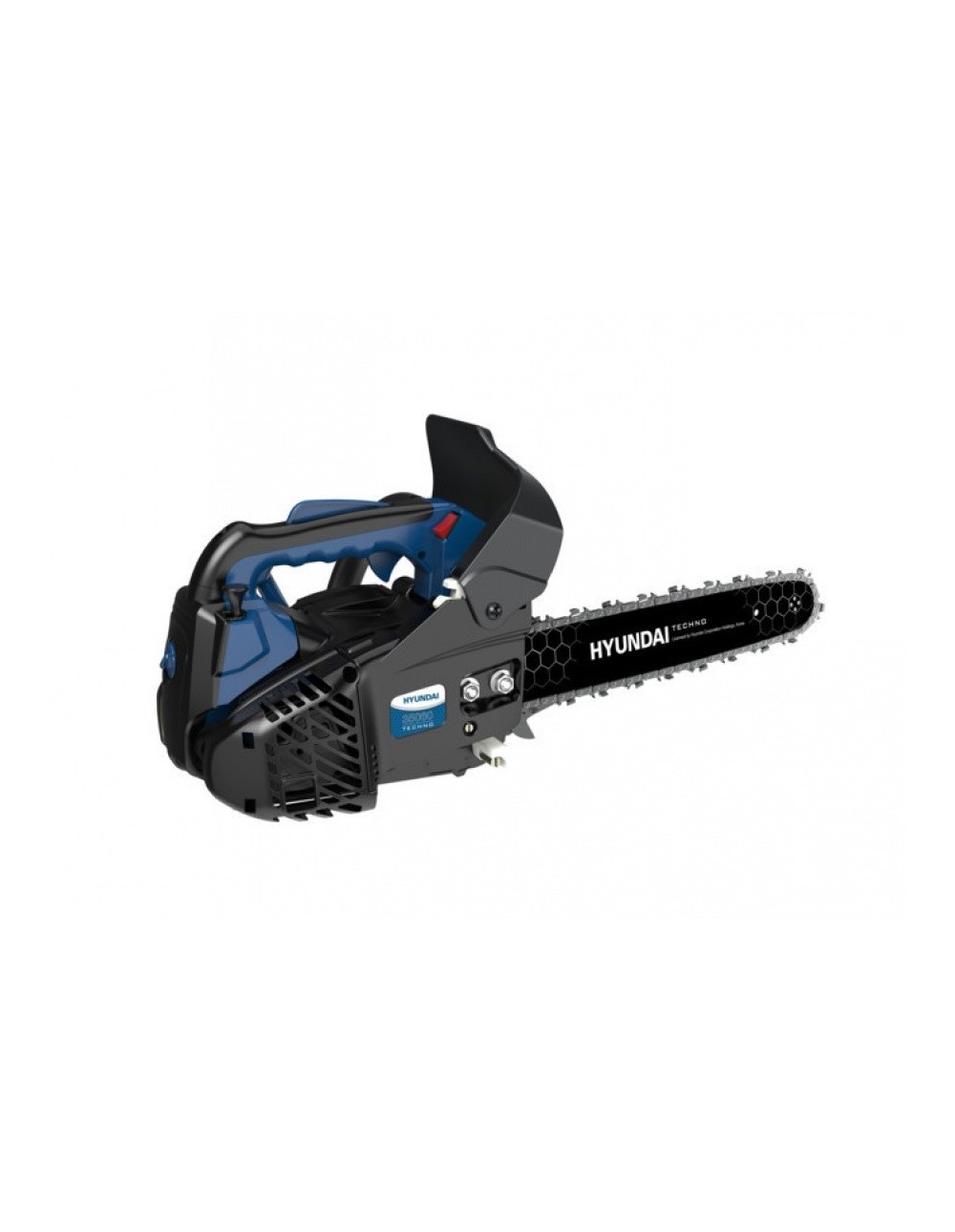 Motosega a Scoppio Hyundai 35060 New Model 25,4 cc Barra Oregon 25 cm con Sacca