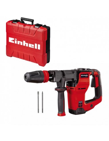 Martello Demolitore Einhell TE-DH 12 SDS Max scalpellatore potenza colpo 12 J energia 1050 W con valigetta e accessori inclusi