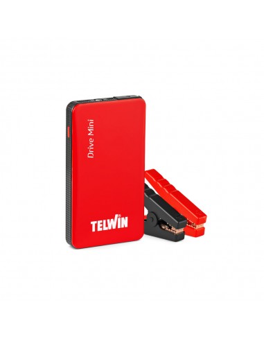 Potente Avviatore di Emergenza per auto e moto portatile Telwin Drive Mini 829564 12V 1000A start max
