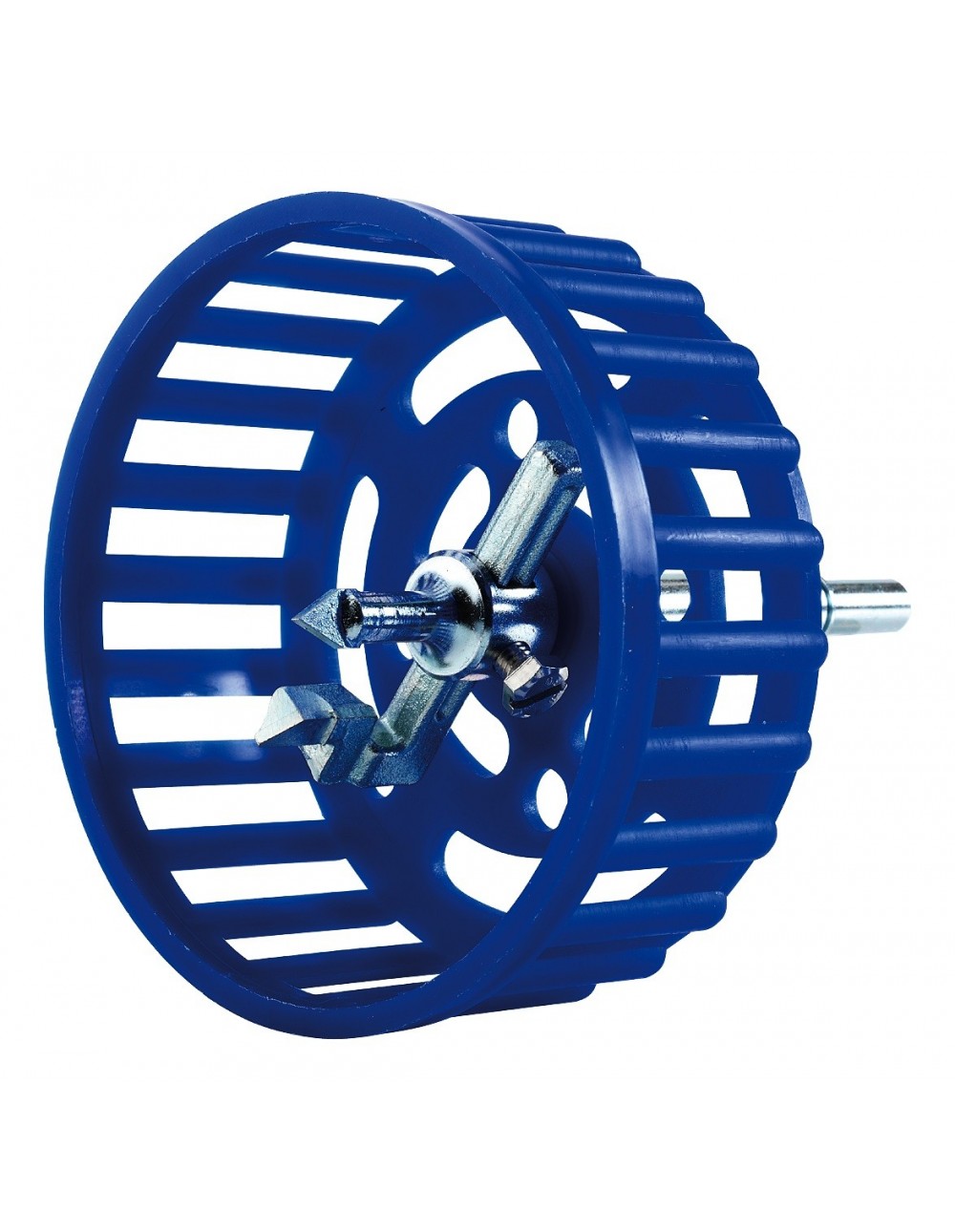 Dispositivo per taglio circolare per metallo duro Einhell 20 - 90 mm con cestino protettivo