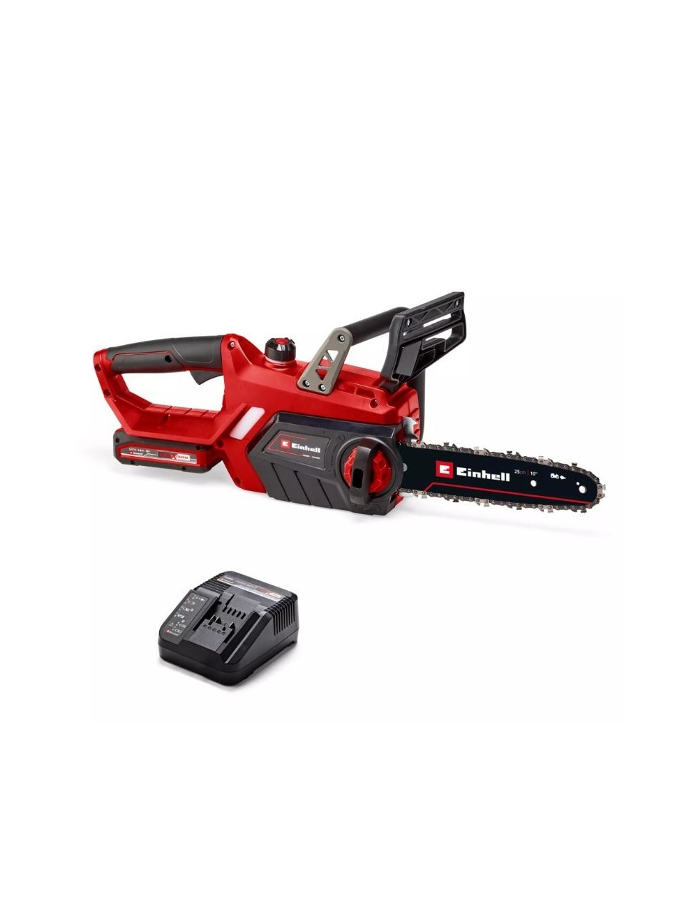 Elettrosega a Batteria Einhell GE-LC 18/25-1 Li Kit 18V Barra 25 cm con Batteria 3Ah