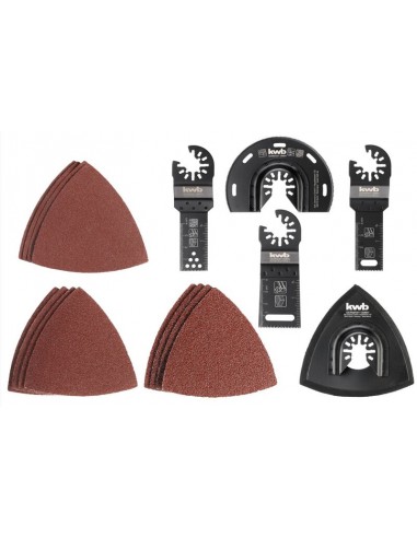 Lame per multifunzione Einhell Kit da 17 Pz per legno plastica e metallo