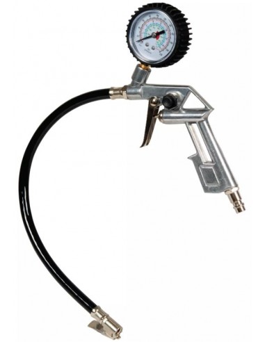 Manometro pistola gonfiaggio Einhell per pneumatici accessori compressore Press max 8 bar