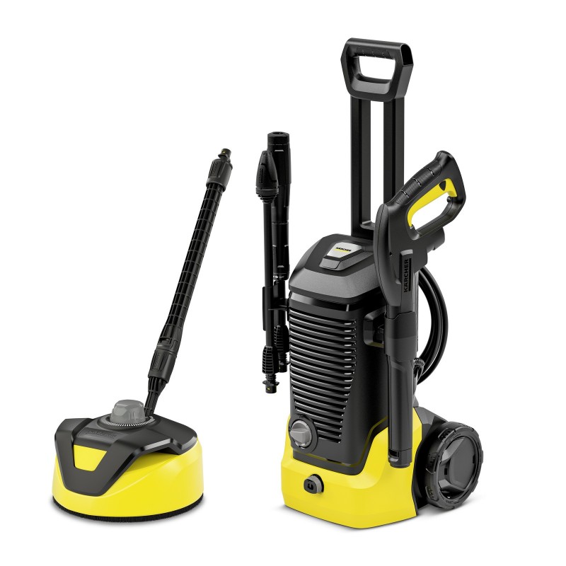 Idropulitrice Kärcher K 5 Black T5 2100W 145 bar con Lavasuperfici T 5 – 1.679-602.0