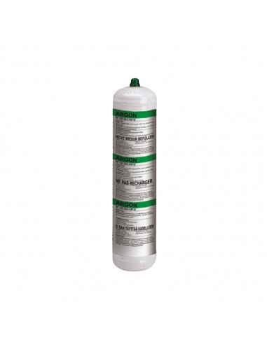 Bombola a perdere Telwin gas Argon 100% puro per saldatura Tig usa e getta da 1 litro