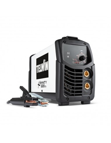 Saldatrice Telwin Infinity 228 elettrodo mma/tig completa di accessori saldatura mma