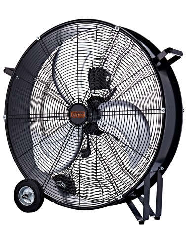 Ventilatore industriale grande da terra a 3 velocità Vinco diametro 75 cm potenza 140 W