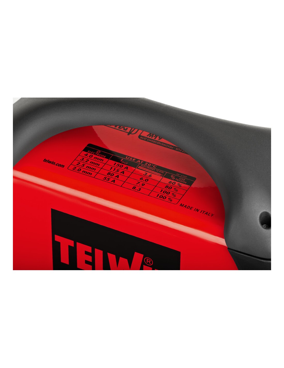 Saldatrice inverter Telwin 168 MPGE ad elettrodo MMA in corrente continua DC Potenza 150A Saldatrice inverter Telwin 168 MPGE ad elettrodo MMA in corrente continua DC Potenza 150A