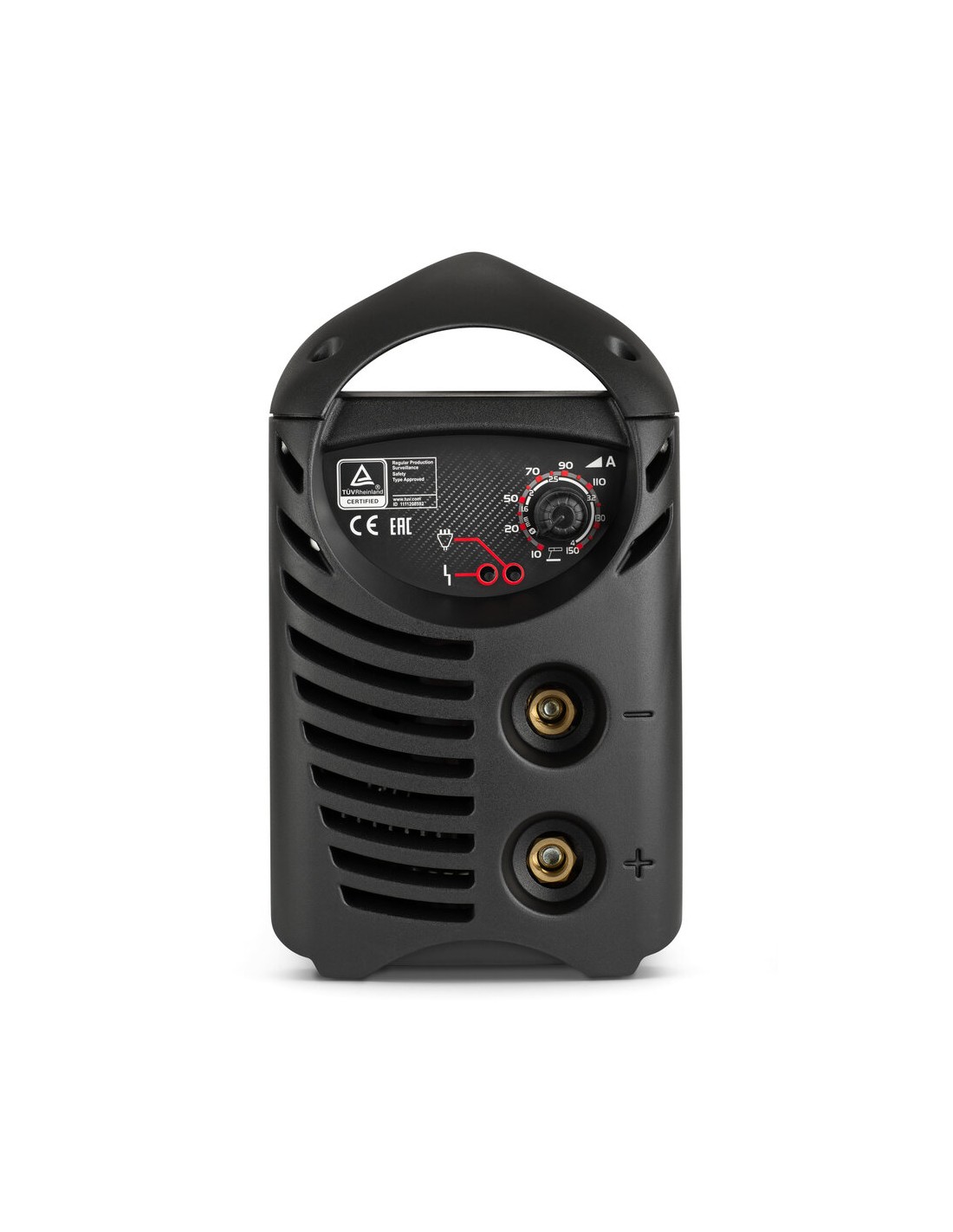 Saldatrice inverter Telwin 168 MPGE ad elettrodo MMA in corrente continua DC Potenza 150A Saldatrice inverter Telwin 168 MPGE ad elettrodo MMA in corrente continua DC Potenza 150A