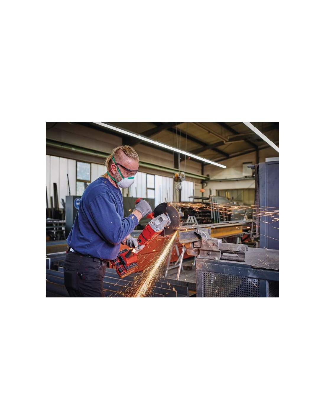 Smerigliatrice angolare AXXIO 36/230Q frullino a batteria Einhell 36V disco 230 mm Smerigliatrice angolare AXXIO 36/230Q frullino a batteria Einhell 36V disco 230 mm