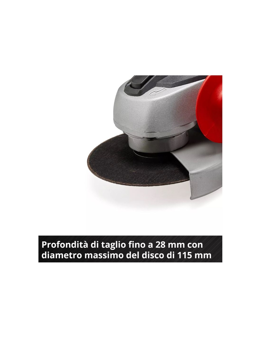 Smerigliatrice frullino EINHELL TC-AG 18/115 Li con una Batteria da 4 Ah 18V disco 115 mm Smerigliatrice frullino EINHELL TC-AG 18/115 Li con una Batteria da 4 Ah 18V disco 115 mm