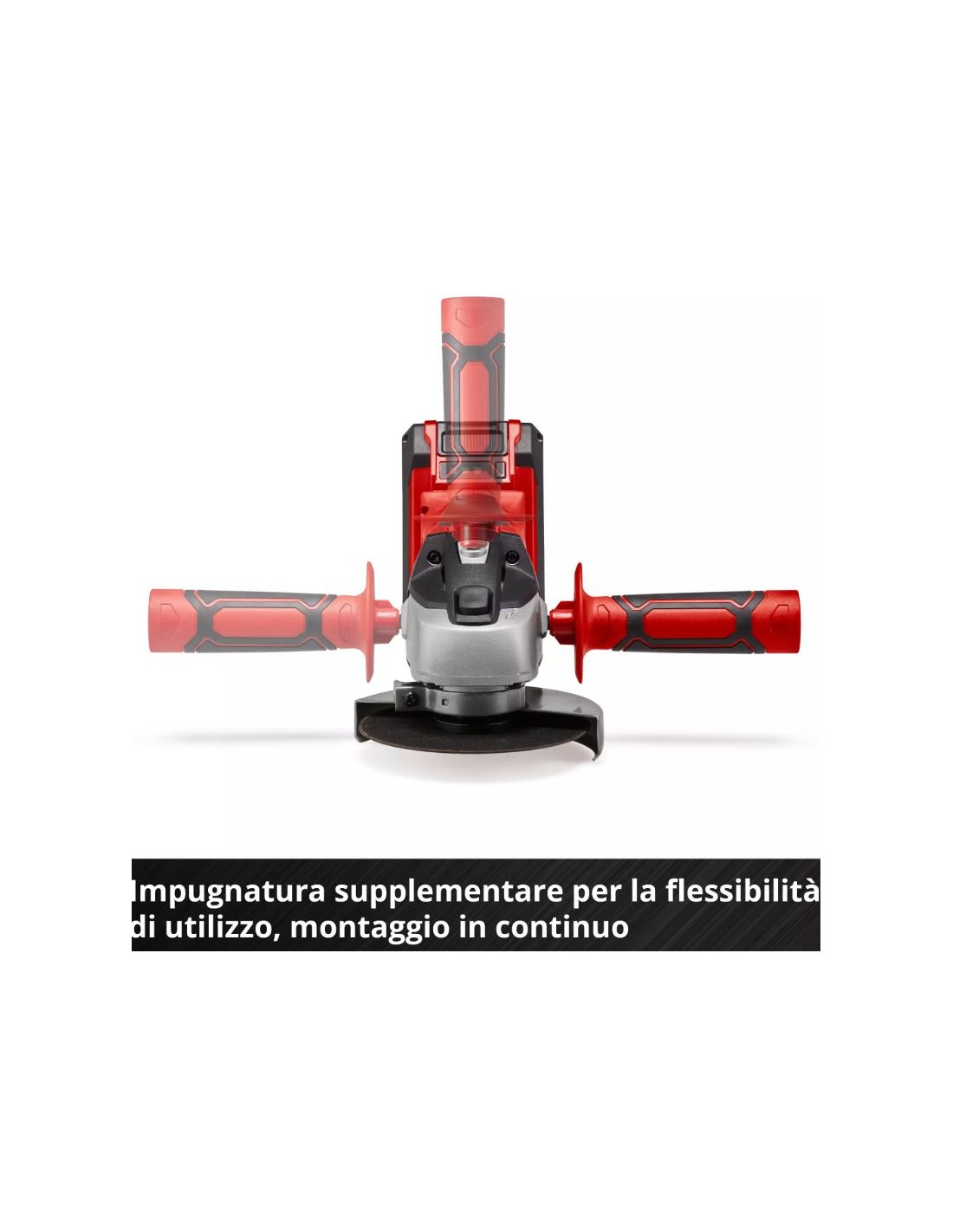 Smerigliatrice frullino EINHELL TC-AG 18/115 Li con una Batteria da 4 Ah 18V disco 115 mm Smerigliatrice frullino EINHELL TC-AG 18/115 Li con una Batteria da 4 Ah 18V disco 115 mm