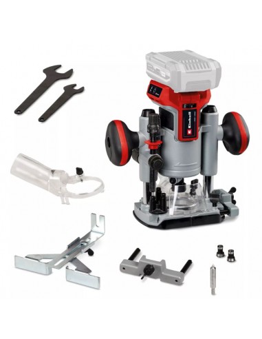 Fresatrice verticale a batteria 18V Einhell Brushless per legno Regolazione elettronica Fresatrice verticale a batteria 18V Einhell Brushless per legno Regolazione elettronica