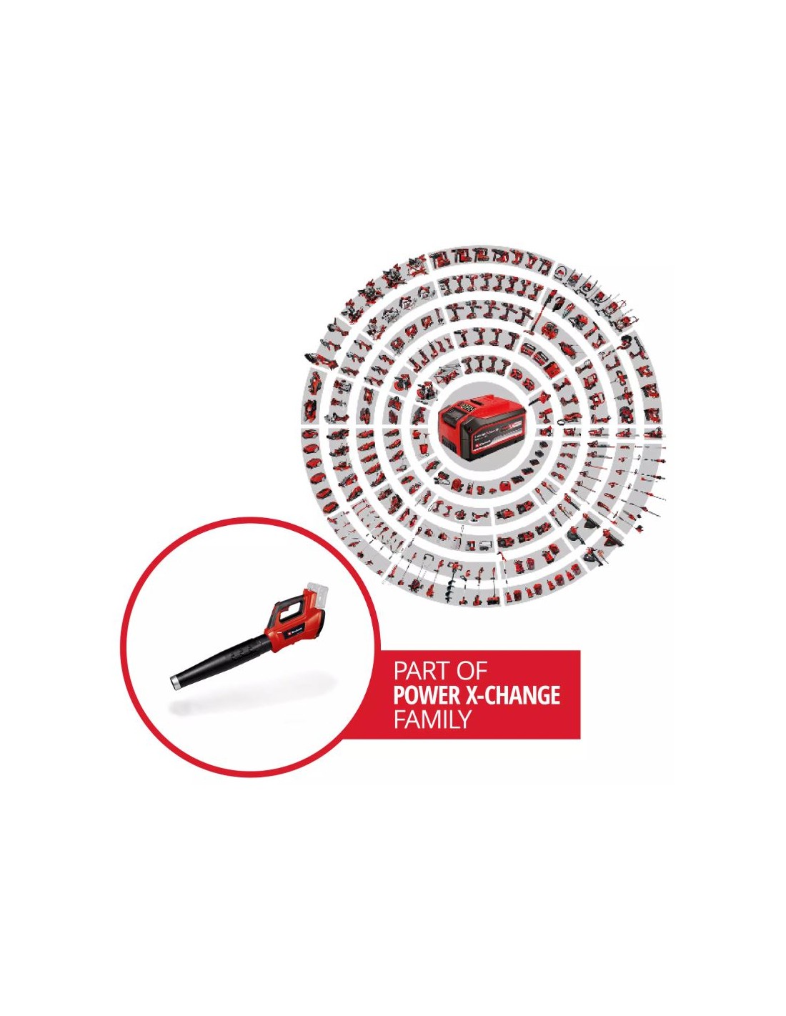 Soffiatore per foglie a batteria 36V Brushless Spazzafoglie elettrico Einhell Soffiatore per foglie a batteria 36V Brushless Spazzafoglie elettrico Einhell