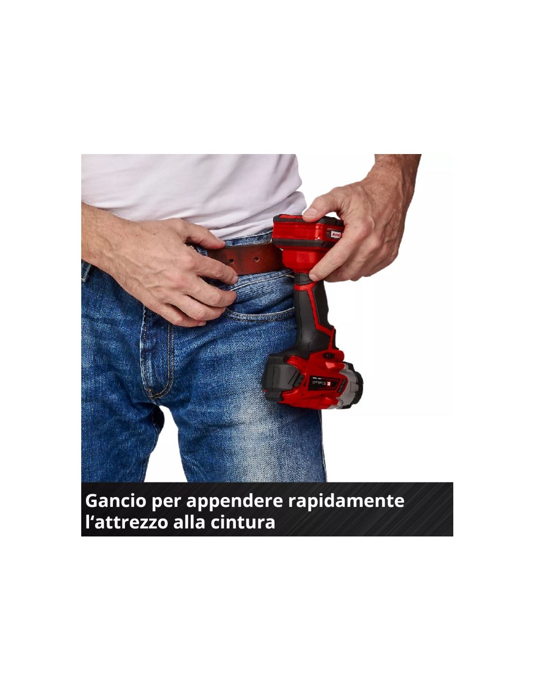 Trapano avvitatore a impulsi a batteria 18V con percussione attacco 1/4" Einhell Trapano avvitatore a impulsi a batteria 18V con percussione attacco 1/4" Einhell