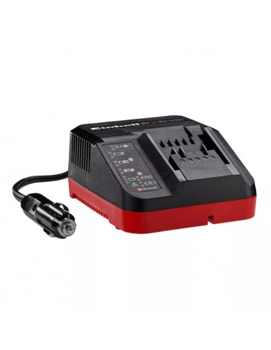 Caricabatteria con adattatore presa 12V per auto per batterie Einhell da 18V