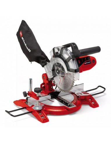 Troncatrice per legno elettrica Sega da banco 1600W disco 210mm taglio 45°Einhel