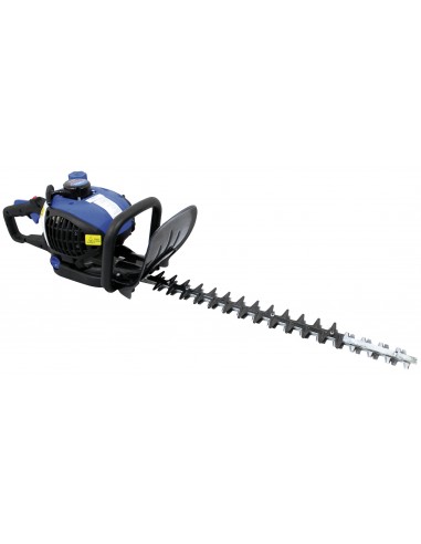 Tagliasiepi a scoppio professionale Hyundai 35403 motore 25cc 2 tempi lama 60 cm impugnatura girevole