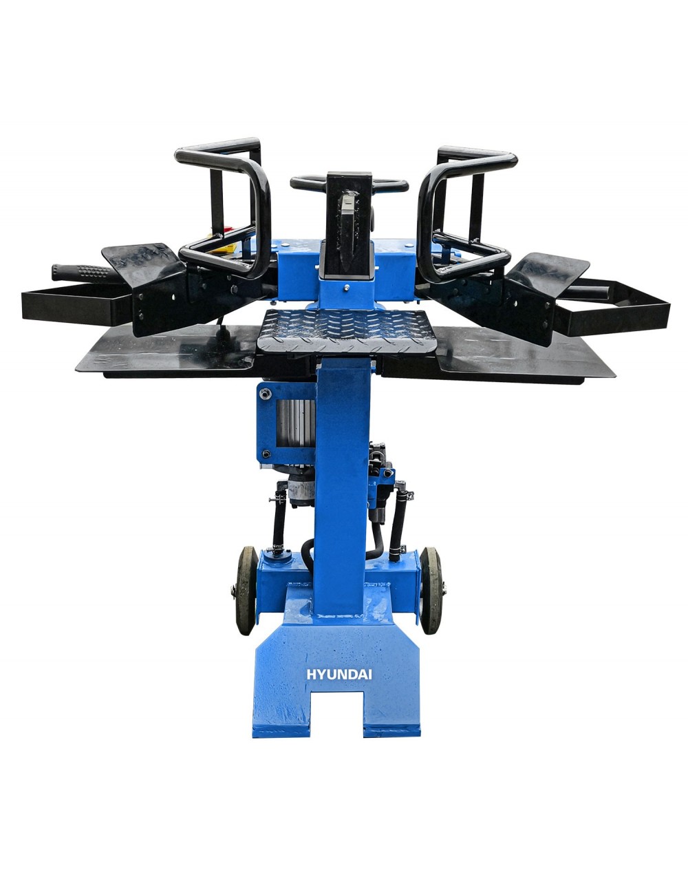 Spaccalegna Elettrico Verticale Hyundai 85950 8 Tonnellate 3000W Taglio fino a 55 cm