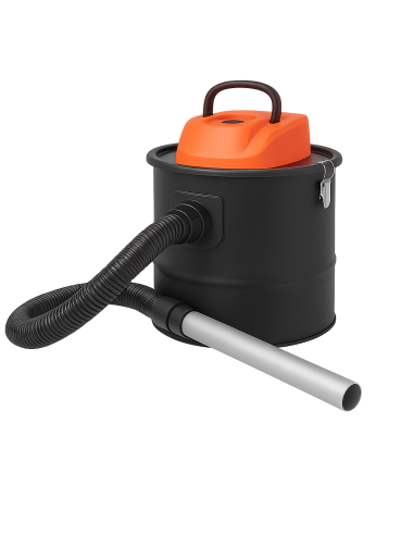 Bidone aspiracenere Vinco Aspira Cenere Calda 800W serbatoio 12 Litri con accessori