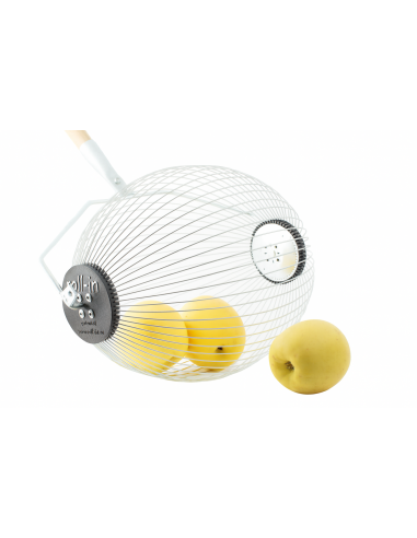 Raccoglitore ROLL-IN xlarge Grande manuale per giardino campagna raccogli frutta Mele Arance Limoni