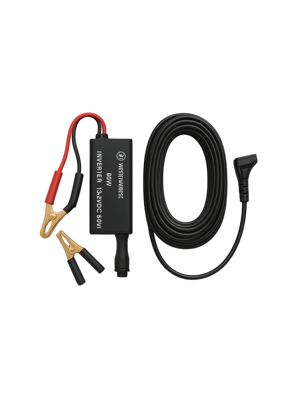 Inverter Blue Bird 452070 12/24V per Abbacchiatore Olimpo con Cavo 12 m e Morsetti Batteria Auto