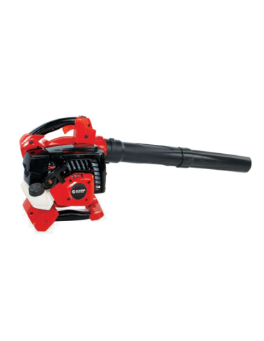 Soffiatore aspiratore a scoppio Blue Bird BLV 281 motore 2 tempi cilindrata 27.2 cc con sacco raccolta 45 lt aria 252 km/h
