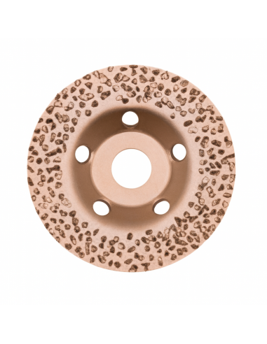 Disco mola in metallo duro Einhell KWB 115 mm per rettifica rimozione colla da piastrelle cemento calcestruzzo e vernice