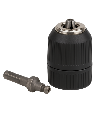 Mandrino 13 mm a serraggio rapido KWB Einhell con adattatore SDS Plus aggancio rapido uscita 1,5 mm