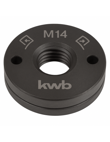 Ghiera di serraggio rapido per smerigliatrice Universale ideale per Einhell AXXIO uso senza chiave M14