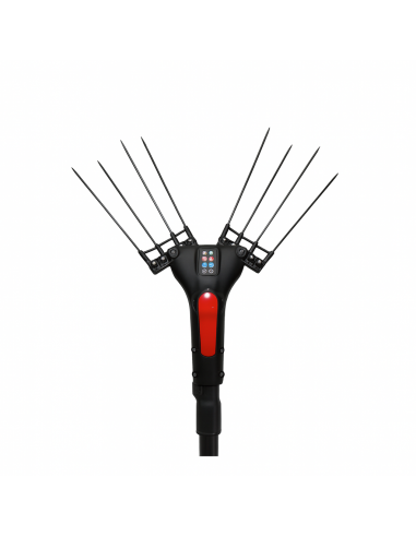 Abbacchiatore Telescopico scuoti olive Blue Bird EGEO 23-50 AT asta in fibra di carbonio 12 V con display digitale