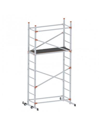 Trabattello in alluminio Gierre FAST&LOCK 400 portata max 150 kg altezza 4 mt