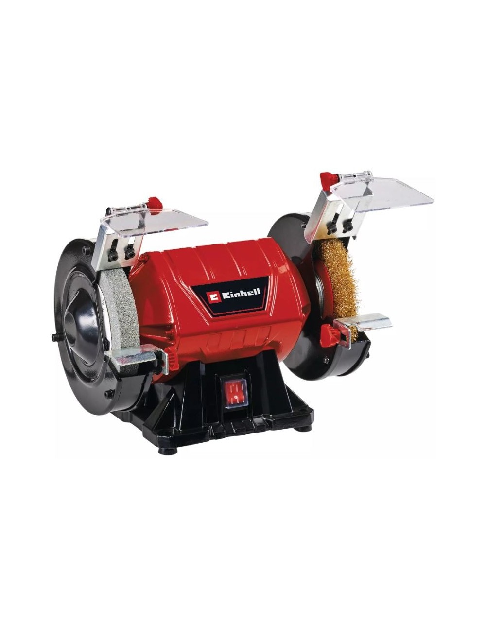 Smerigliatrice da banco combinata Einhell TC-BG 150 B con spazzola e disco sgrossatura 150 mm