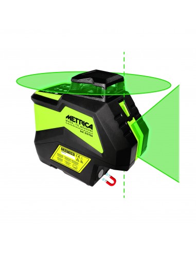 Livella Laser  360° raggio verde Metrica bravo green H360 autolivellante per interno ed esterno