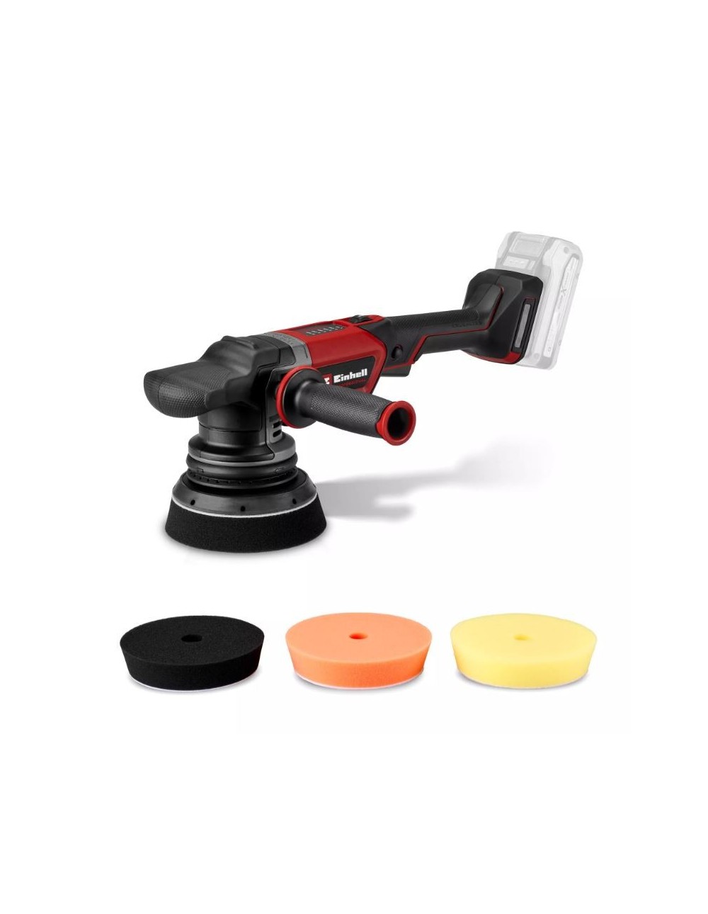 Lucidatrice accentrica a batteria Brushless Einhell CP-EP 18/125 mm con dischi lucidatura inclusi