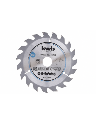 Disco Lama sega circolare 190x30 mm 1,4 mm per truciolati legno duro e tenero taglio rapido