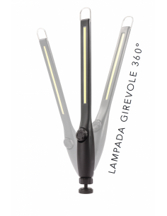 Lampada slim ricaricabile a...